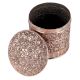 Copper Embossed Floral Design Box
