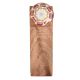 Pink Wheel Flower Ceramic Wooden Door Stopper