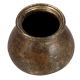 Brass Holy Water Pot In Black Finish