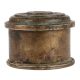Round Brass Trinket Box