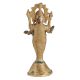 Brass Standing Ganesha Statue Dhokra Art