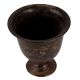 Brass Pedestal Vase For Decoration In Antique Finish