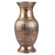 Brass Flower Table Vase With Fluted Design