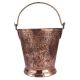 Kashmiri Repouse Work Copper Bucket With Handle
