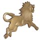 Solid brass Lion Statue