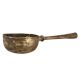 Brass Ladle With A Deep Cup And Black Finish