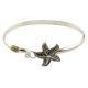 92.5 Sterling Silver Butterfly Charm Bracelet