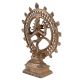 Brass Nataraja Hindu God With Patina Finish