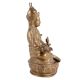 Brass Buddhist PadmasambhavaÂ Statue
