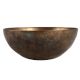 Rust Brass Low Bowl Planter