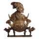Brass Veer Shivaji Maharaja Wall Hanging Wall