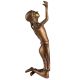 Brass Figurine Of A Dancing Girl