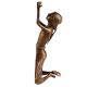 Brass Figurine Of A Dancing Girl