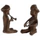 Brass Sitting Pagadi Musicians In Pair