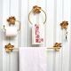 Brass Butterfly Toilet Roll Holder