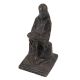 Handmade Black Brass Sitting SaiBaba Statue