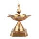 Handmade Golden Brass Oil Lamp 7 Jyot Arti Diya