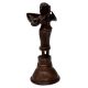 Brass Lady Holding Deepak Or Oil Lamp