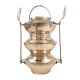 Brass Tiffin Box with 4 Compartments and 2 Spoons