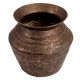 Brass Engraved Lota Kalash for Pooja