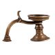 Brass Deepak Oil Lamp With Cobra Head