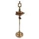 Old Brass Kuthu Villaku Oil Lamp