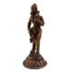 Brass Goddess Statue From Nepal In Brown Finish