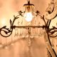 Clear Crystal Chandelier Drop Ornaments - Christmas Tree Ornaments - Set of 20