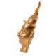 Golden Brass Muniswaran God Mukhavata Shiva Image