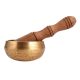 Brass Tibetan Singing Bowl With Wooden Mallet