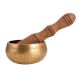Handmade Brass Tibetan Singing Bowl With Wooden Mallet