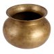 Traditional Brass Pot In antique Finish