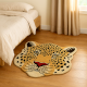 Hand tufted Rug Woolen Himalayan Leopard Head Rug