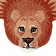 Rug Hand Tufted Pinky Lion Large Rug