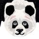 Hand Tufted Rug Plumpy Panda Wool Rug
