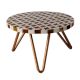 Wood And Resin Scandinavian Design Cake Stand and Planter Stool