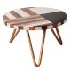 Wood And Resin Styler Cake Stand With Iron Legs