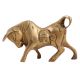 Brass Charging Bull Statue
