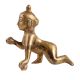 BrassÂ Laddu Gopal or little Krishna Statue