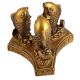 Golden Fish Three Fish Feng Shui Bone Statue To Attract Wealth