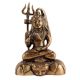 Brass Lord Shiva Statue In Meditation