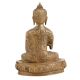 Brass Buddha Statue In Decorative Robe