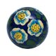 Water Lily Hand Pinted Indian Kashmiri Cabinet Knobs