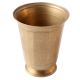 Brass Textured Tumbler Glass