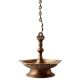 Brass Hanging Oil Wick Diya with Chain