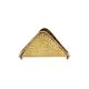 Brass Triangle Embossed Napkin Holder