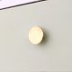 Round Brass Hammered Cabinet Knobs