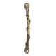 Old Brass Tribal VinesÂ Door Handle