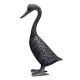 Brass Standing Duck Figurine With Intricate Design