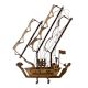 Hand Crafted Old Model Brass Sea Ship